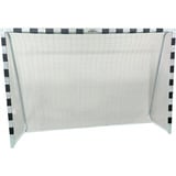 VEDES Fußballtor mit 30-lagigem Polyester Tornetz und Pulverbeschichteten Rohren, 300x200x90 cm schwarz