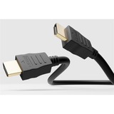 goobay Ultra High-Speed HDMI Kabel mit Ethernet, HDMI 2.1 schwarz, 1,5 Meter