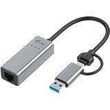 i-tec USB-C Metal 2.5Gbps Ethernet Adapter, LAN-Adapter 