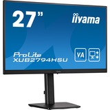 iiyama ProLite XUB2794HSU-B1, LED-Monitor 68.5 cm(27 Zoll), schwarz, HDMI, DisplayPort, Pivot