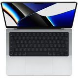 Apple MacBook Pro (14") 2021, Notebook silber, M1 Pro 14-Core GPU, macOS Monterey, Deutsch, 120 Hz Display, 512 GB SSD