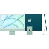 Apple iMac 59,62 cm (24") M1 8-Core mit Retina 4,5K Display CTO, MAC-System grün/hellgrün, macOS Big Sur, Amerikanisch
