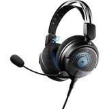 Audio Technica ATH-GDL3BK, Gaming-Headset schwarz, 3,5 mm Klinke