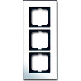 Busch-Jaeger Rahmen drei-fach chrom, Retail