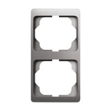 Busch-Jaeger Rahmen zwei-fach senkrecht alpha exclusive platin, Retail