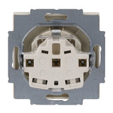 Busch-Jaeger Schutzkontakt Steckdosen Einsatz weiß, Retail