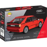 COBI Audi Quattro 1980, Konstruktionsspielzeug rot, Maßstab 1:35