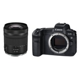Canon EOS R KIT (24-105 mm IS STM), Digitalkamera schwarz, inkl. Canon-Objektiv