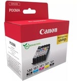 Canon Tinte Multipack PGI-580PGBK/CLI-581 Blister-Verpackung mit Sicherheitsband