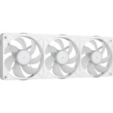 Corsair iCUE LINK RX360 II Unified Frame RGB-PWM, Gehäuselüfter weiß, mit iCUE LINK-System-Hub, White, 360 mm