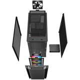 DeepCool CG560, Tower-Gehäuse schwarz, Tempered Glass