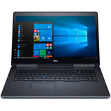 Dell Precision 7720 Generalüberholt, Notebook schwarz/silber, Intel® Xeon® E3-1545M v5, NVIDIA Quadro P4000, 32 GB DDR4, 512 GB (512 GB SSD), Windows 10 Pro
