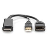 Digitus 4K HDMI auf DisplayPort Adapter schwarz
