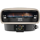 Everdure Kiln DR Digitaldisplay, Pizzaofen hellgrau/schwarz, 9,2 kW, für Pizzen bis ca. Ø 40,5cm, rotierender Pizzastein