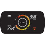 Everdure Kiln DR Digitaldisplay, Pizzaofen hellgrau/schwarz, 9,2 kW, für Pizzen bis ca. Ø 40,5cm, rotierender Pizzastein