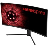 HANNspree HG342PCB, Gaming-Monitor 86 cm(34 Zoll), schwarz, WQHD, HDR, VA-Panel, 144Hz Panel