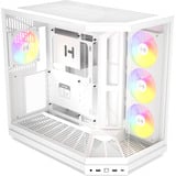 HYTE Y50 Snow White, Tower-Gehäuse weiß, Tempered Glass x 3
