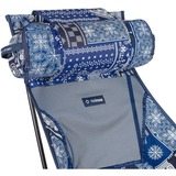 Helinox Sunset Chair 11189, Camping-Stuhl blau, Blue Bandana Quilt