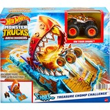 Hot Wheels Monster Trucks Arena Smashers: Entry Challenge - Tiger Shark Treasure Chomp Challenge, Spielfahrzeug 