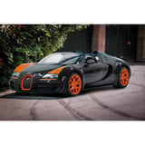 Jamara Deluxe Car Series - Bugatti Grand Sport Vitesse, RC schwarz, Maßstab 1:24, 2,4 GHz