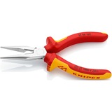 KNIPEX Flachrundzange 25 06 160 , Greifzange gezahnte Griffflächen