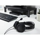 Kensington USB HiFi-Kopfhörer mit Mikrofon, Headset schwarz