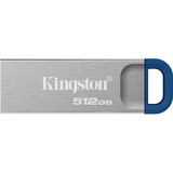 Kingston DataTraveler Kyson 512 GB, USB-Stick silber/blau