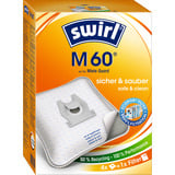 Melitta Staubsaugerbeutel M 60 MicroPor 4 Beutel + 1 Filter, Miele Guard