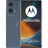 Motorola edge 50 Fusion 256GB, Handy Forest Blue, Kunstleder, Dual SIM, Android 14, 8 GB