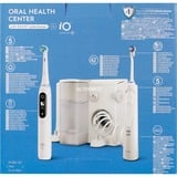Oral-B Center OxyJet Reinigungssystem - Munddusche + Oral-B iO6, Mundpflege weiß