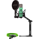 Rode Microphones NT1 Signature +XLR-Kabel+Desktop Studio Arm , Mikrofon hellgrün, Bundle
