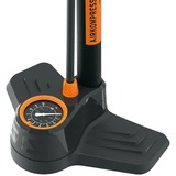 SKS Standpumpe AIRKOMPRESSOR Compact 10.0, Luftpumpe schwarz/orange, MULTI VALVE-Pumpenkopf "MV EASY"