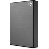 Seagate One Touch mit Kennwort 5 TB, Externe Festplatte grau, Micro-USB-B 3.2 Gen 1 (5 Gbit/s)