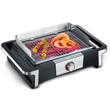 Severin eBBQ Elektrogrill SENOA BOOST schwarz/edelstahl, 3.000 Watt, mit BoostZone