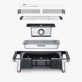 Severin eBBQ Elektrogrill SENOA BOOST schwarz/edelstahl, 3.000 Watt, mit BoostZone