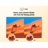TCL 40SF560, QLED-Fernseher 102 cm (40 Zoll), schwarz, FullHD, Triple Tuner, Fire TV