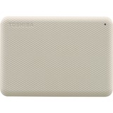 Toshiba Canvio Advance 1 TB, Externe Festplatte beige, Micro-USB-B 3.2 Gen 1 (5 Gbit/s)
