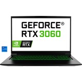 Tulpar T7 V20.5.7, Gaming-Notebook schwarz, Windows 11 Pro 64-Bit, 144 Hz Display, 500 GB SSD