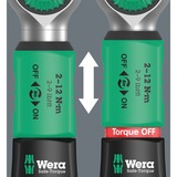 Wera Drehmomentschlüssel Safe-Torque A2 Set 1, 23‑teilig schwarz/grün, 1/4" Sechskant, 2-12 Nm