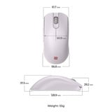 Zowie FK1-DW, Gaming-Maus weiß, Größe L