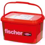 fischer Dübel SX Plus 12x60 im Eimer hellgrau, 350 Stück