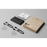 i-tec KVM HDMI Docking Station, Dockingstation schwarz, 2 Ausgangsgeräte, Power Delivery 2x 100W, HDMI