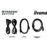 iiyama G-Master G2771HS-B1 Red Eagle, Gaming-Monitor 68.6 cm (27 Zoll), schwarz (matt), FullHD, Fast-IPS, HDMI, DP, G-Sync komp., 240Hz Panel
