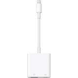 Apple USB 3.2 Gen 1 Adapter, Lightning Stecker > USB-A Buchse weiß, Kamera-Adapter