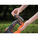 BLACK+DECKER Akku-Heckenschere GTC18452PC, 18 Volt orange/schwarz, Li-Ionen Akku 2,0 Ah