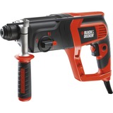 BLACK+DECKER Bohrhammer KD985KA schwarz/orange, 800 Watt, Koffer