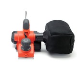 BLACK+DECKER Elektrohobel KW750K orange/schwarz, Koffer, 750 Watt