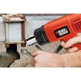 BLACK+DECKER Heißluftgebläse KX1650 orange, 1750 Watt