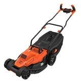 BLACK+DECKER Rasenmäher BEMW471BHQS, 38cm orange/schwarz, 1.600 Watt