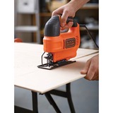 BLACK+DECKER Stichsäge KS701E orange/schwarz, 520 Watt